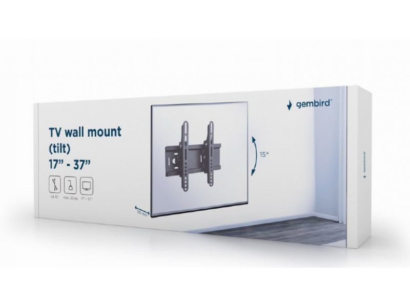 Gembird TV-Wandhalterung schwenkbar 17-37 -25 kg WM-37T-01