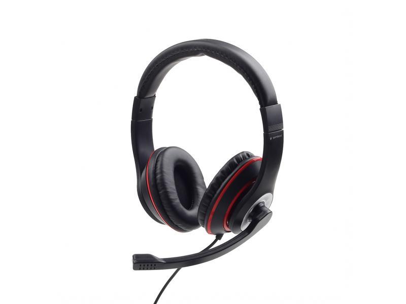 Gembird Stereo-Headset MHS-03-BKRD