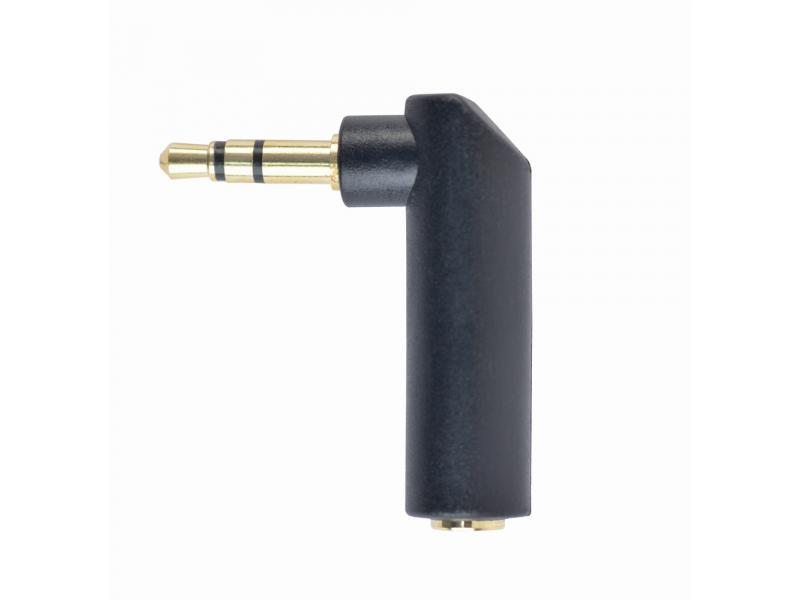 CableXpert 3,5-mm-Stereo-Audio-Winkeladapter 90 ° A-3.5M-3.5FL