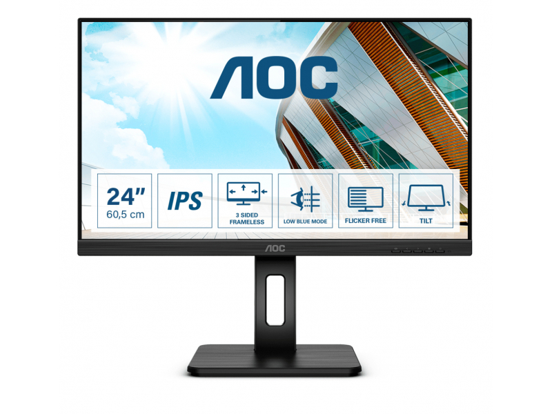 AOC P2 60,5 cm (23.8 Zoll) - Full HD - LED Schwarz 24P2Q