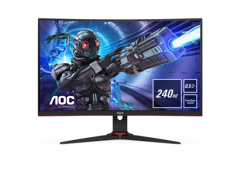 AOC 68,6 cm (27 Zoll) -Full HD - LED - 0,5 ms - Schwarz - Rot C27G2ZE/BK