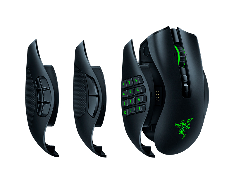 Razer Naga Pro Maus Wireless 20000 DPI RZ01-03420100-R3G1