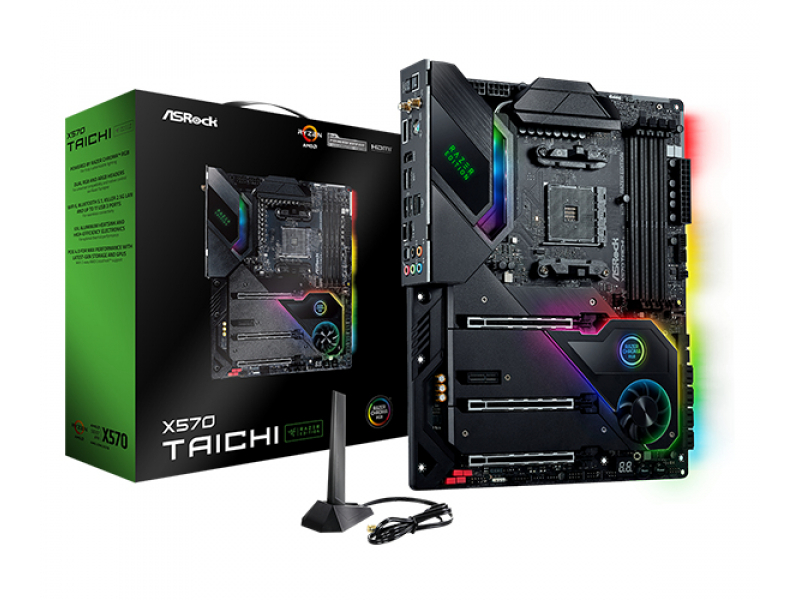 ASRock MB AMD AM4 X570 TAICHI RAZER - 90-MXBEY0-A0UAYZ