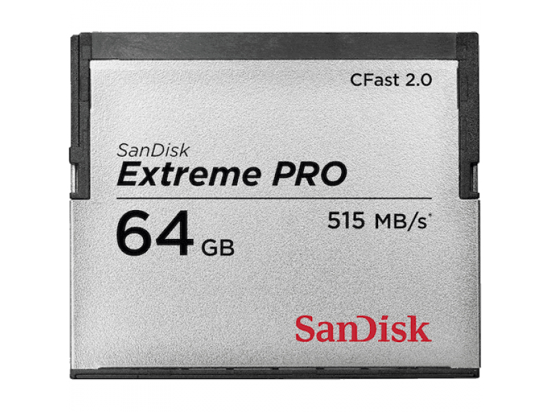 SANDISK 64 GB CFAST 2.0 EXTREME Pro 525MB/s SDCFSP-064G SDCFSP-064G-G46D