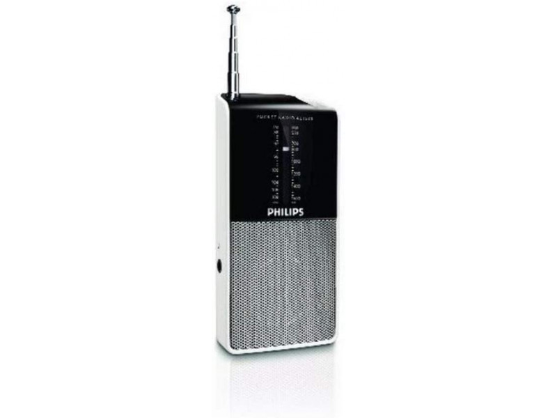 PHILIPS Radio AE1530/00 schwarz/silber