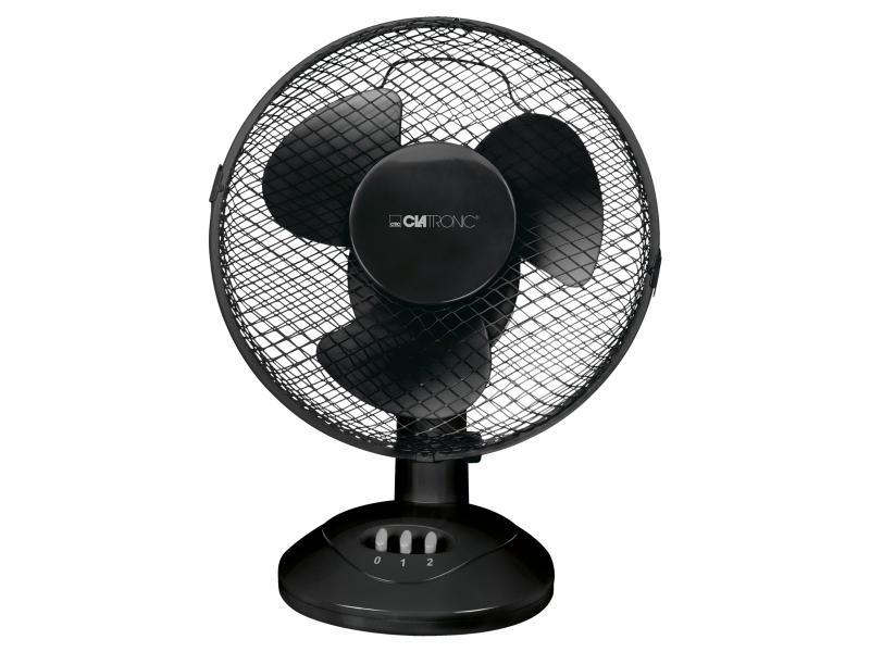 Clatronic Tisch Ventilator 23cm VL 3601 (Schwarz)