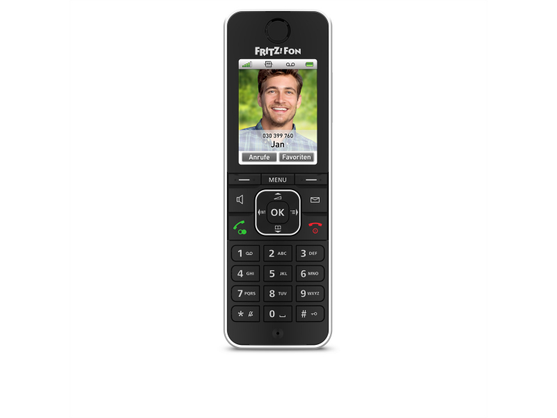 AVM Fritz!Fon C6 DECT-Mobilteil Black - VoIP-Telefon - Voice-Over-IP 20002964