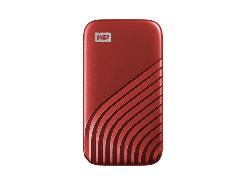 WD 1 TB My Passport SSD extern red - WDBAGF0010BRD-WESN