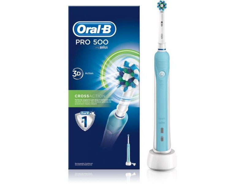 ORAL-B Pro 500 Zahnbürste Blau