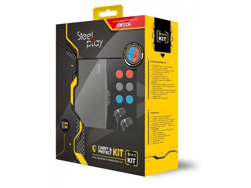 Steelplay Kit Carry & Protect - ECO9033 - Nintendo Switch