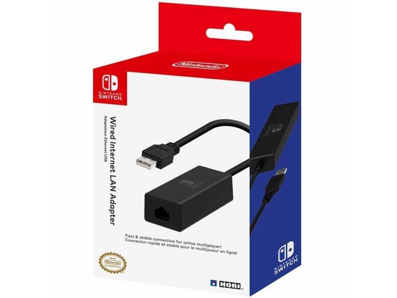 HORI Officially Licensed LAN Adaptor /Switch - 361047 - Nintendo Switch