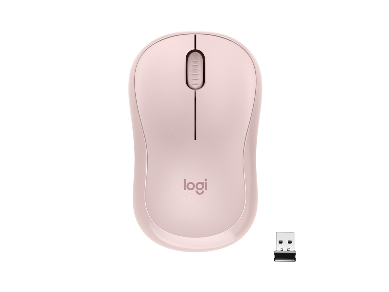 Logitech M220 Silent - Beidhändig -RF Wireless -Pink 910-006129