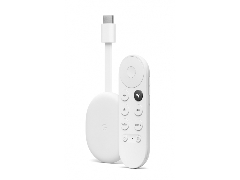 Google Nest Chromecast mit Google TV (Weiß) GA01919-DE