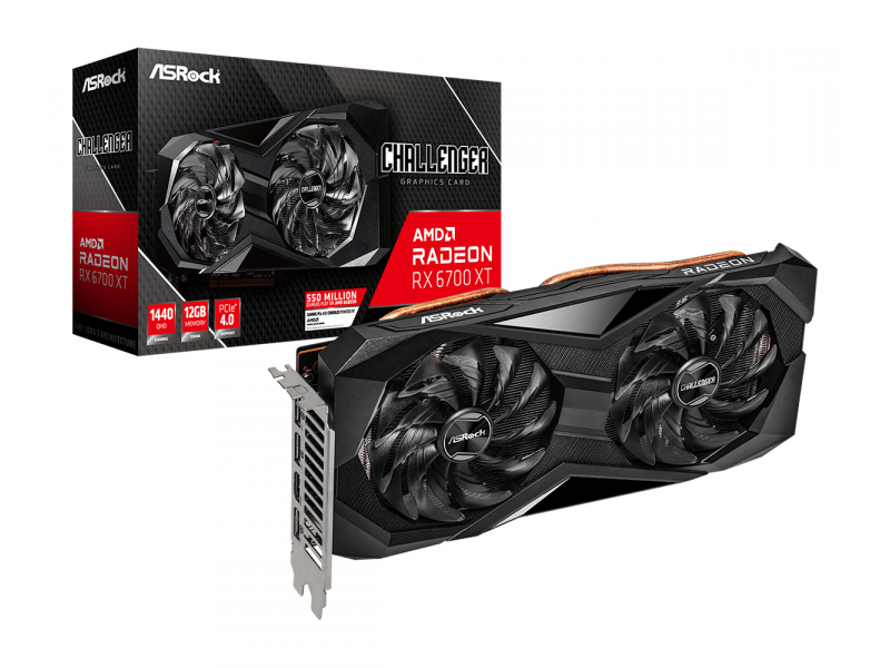 VGA ASRock Radeon RX 6700 XT 12GB CLD | Asrock - 90-GA2KZZ-00UANF