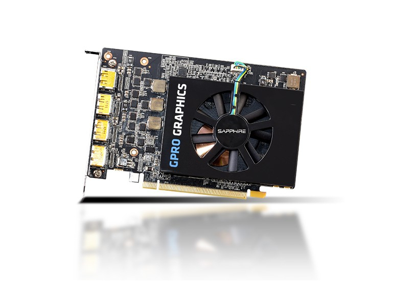 VGA SAP GPRO E9260 8G GDDR5 PCI-E QUAD DP (UEFI) BROWN BOX | Sapphire