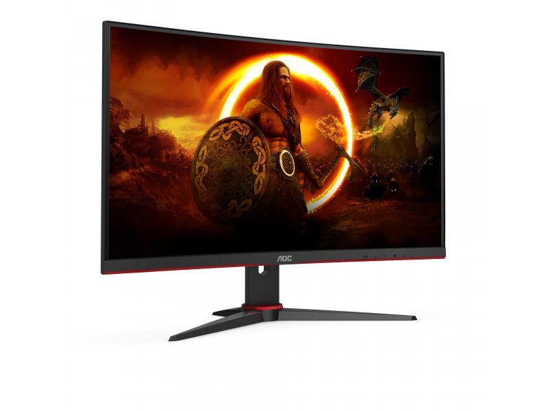 AOC Gaming C24G2AE/BK - LED-Monitor - gebogen - Full HD (1080p) 61 cm (24)