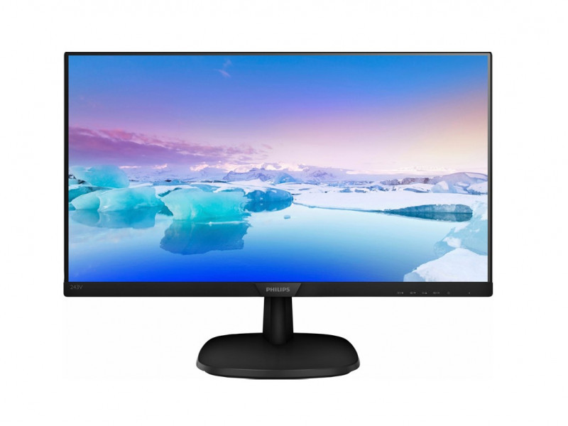 Philips LED-Monitor V-line 243V7QDSB - 61 cm (24) - 1920 x 1080 Full HD