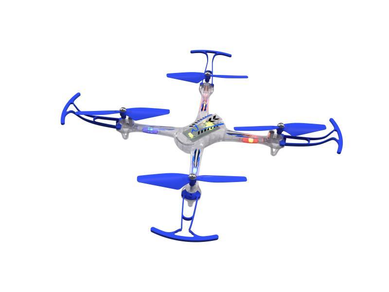 Quad-Copter SYMA X15T 2.4G 4-Kanal Stunt Drone mit Lichtern (Blau)