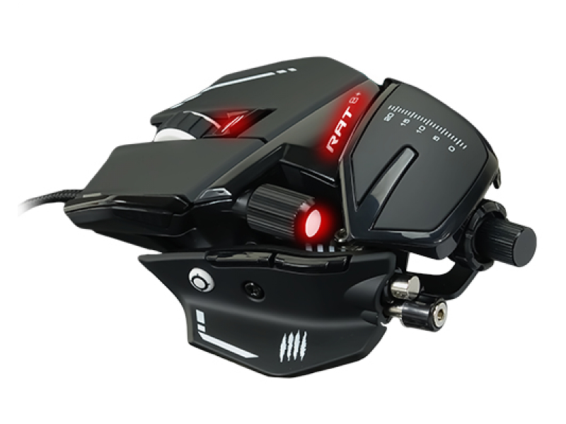 Mad Catz R.A.T. 8+ Gaming Mouse 16000 DPI black/schwarz MR05DCINBL000-0