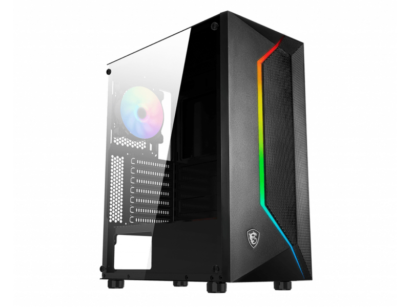 MSI Geh Midi MAG VAMPIRIC 100R (B/Tempered Glas/RGB Fan) 306-7G07R25-809