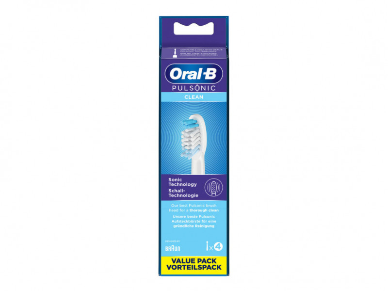 ORAL-B Ersatzkopfbürsten Pulsonic Clean 4 Stk.