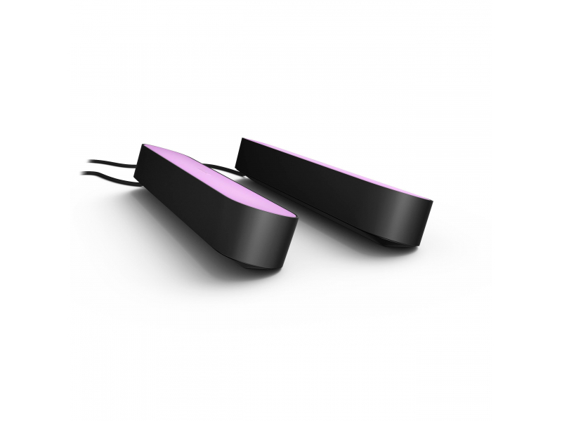 Philips Hue - Play Light Bar 2-Pack Black - White & Color Ambiance