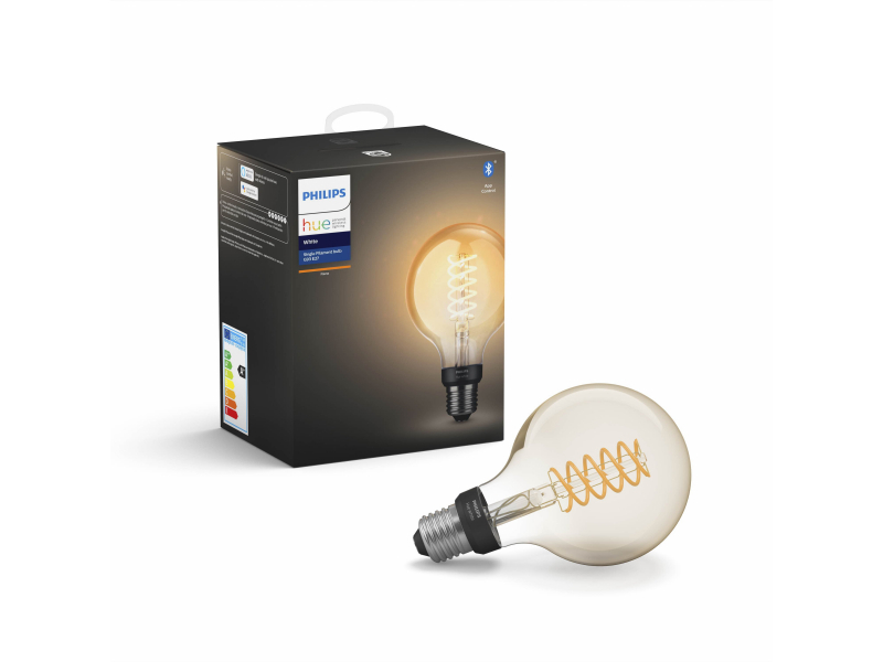 Philips Hue - E27 Filament G93 - White - Bluetooth - 929002241401