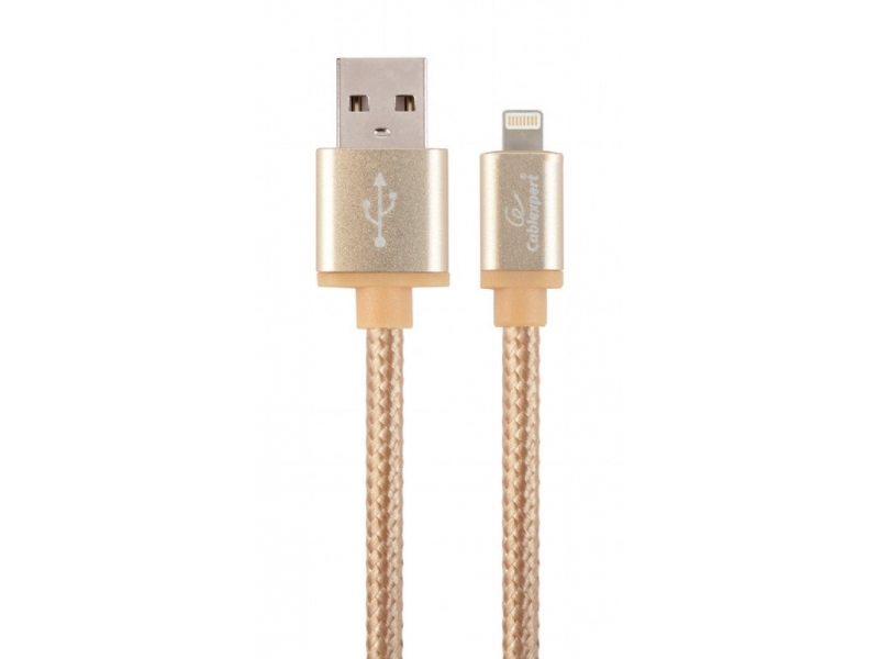 CableXpert 1,8 m - USB A - Lightning - Gold CCB-MUSB2B-AMLM-6-G