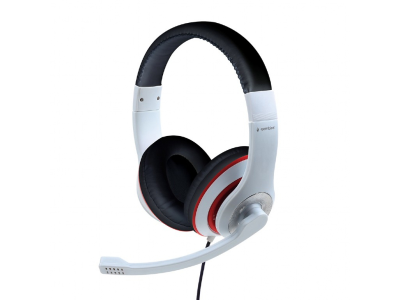 Gembird HEADSET STEREO WHITE/MHS-03-WTRDBK MHS-03-WTRDBK