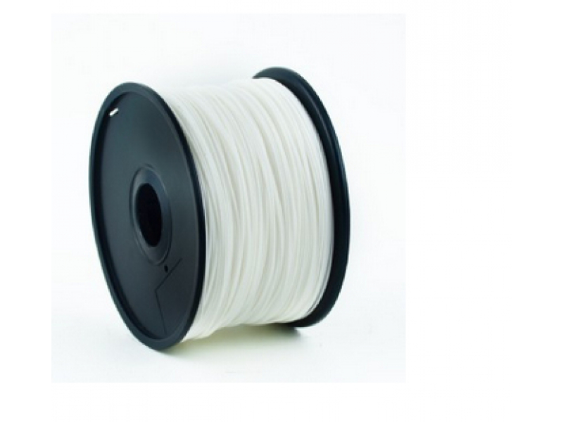 Gembird3 Filament, PLA White, 1.75 mm, 1 kg - 3DP-PLA1.75-01-W