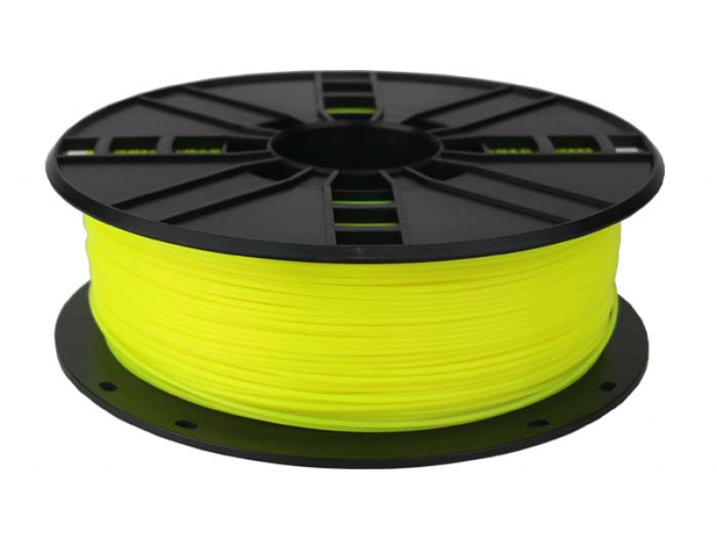 Gembird3 Filamentcassette PLA fluorrescent gelb 1.75mm 1kg schmale Sp 3DP-PLA.175-01-FY