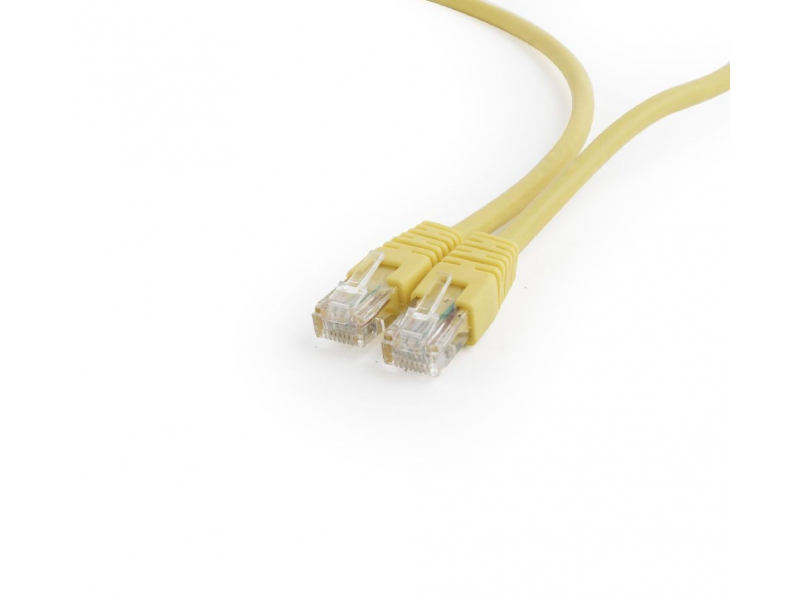 CableXpert 1 m - Cat6 - U/UTP (UTP) - RJ-45 - RJ-45 - Gelb PP6U-1M/Y