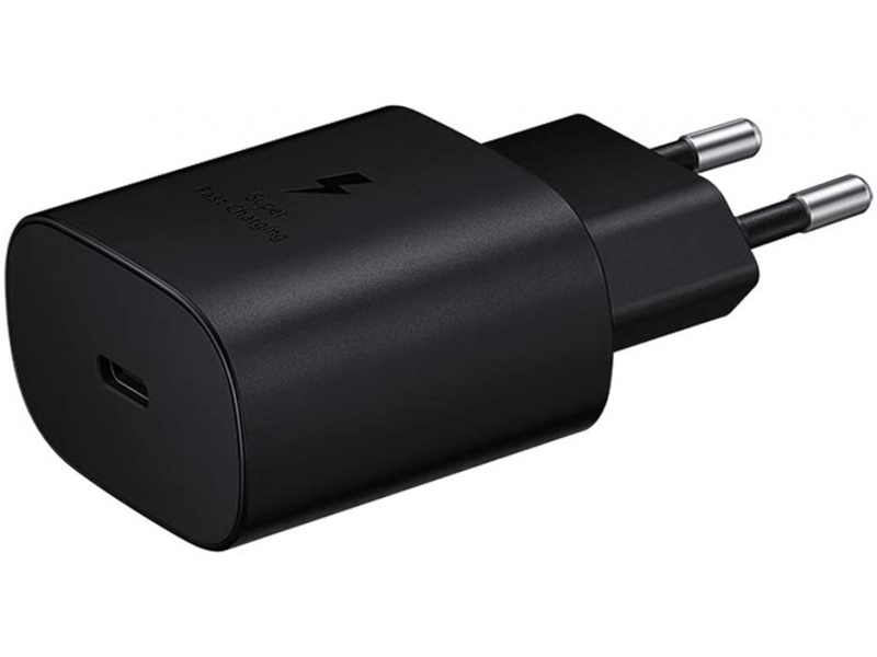 Samsung AC Charger Super Fast 25W USB-C Schwarz EP-TA800NBEGEU