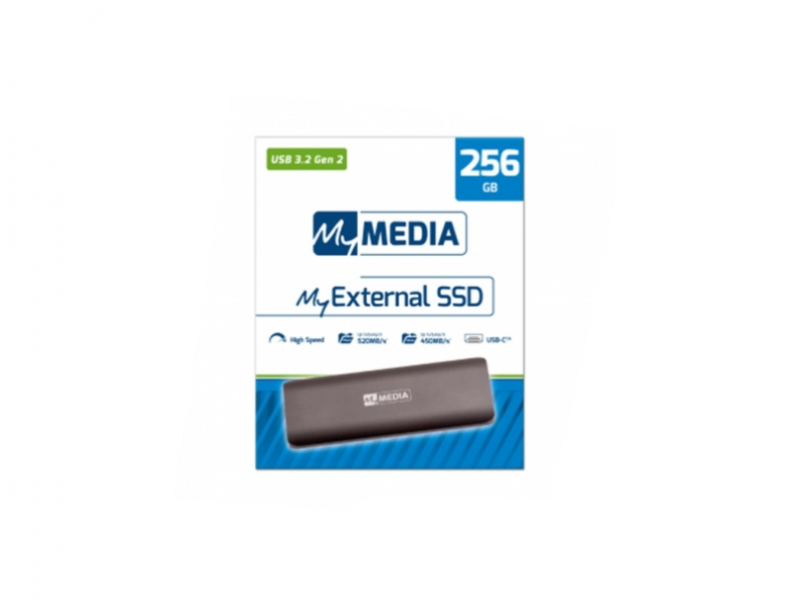 MyMedia SSD 256GB USB 3.2 Gen 2 MyExternal SSD (Extern)