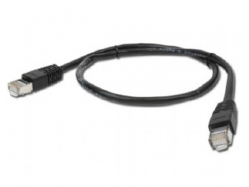 CableXpert Patch Cord Cat.6 UTP 2m -Cat6 - U/UTP RJ-45 - Schwarz PP6-2M/BK