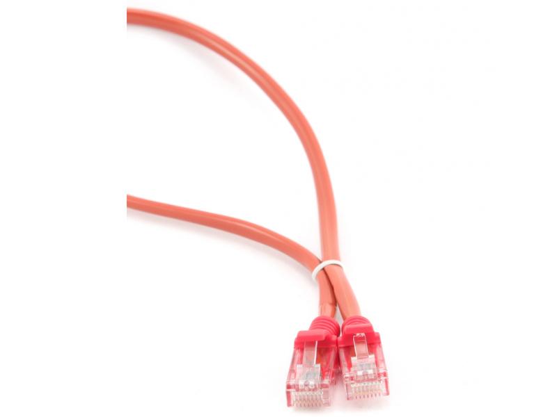 CableXpert Patch Cord Cat.5e UTP 0.25m -U/UTP (UTP) - RJ-45 - Rot PP12-0.2