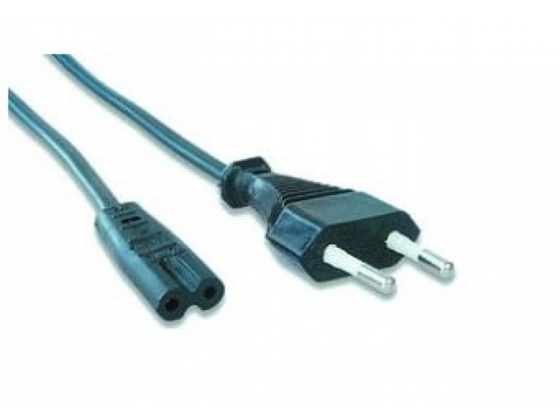 CableXpert PC-184-VDE - Netzstecker Typ C - Schwarz PC-184-VDE