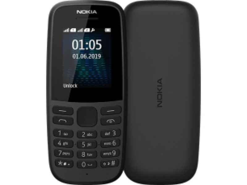 Nokia 105 (2019) black - 16KIGB01A08