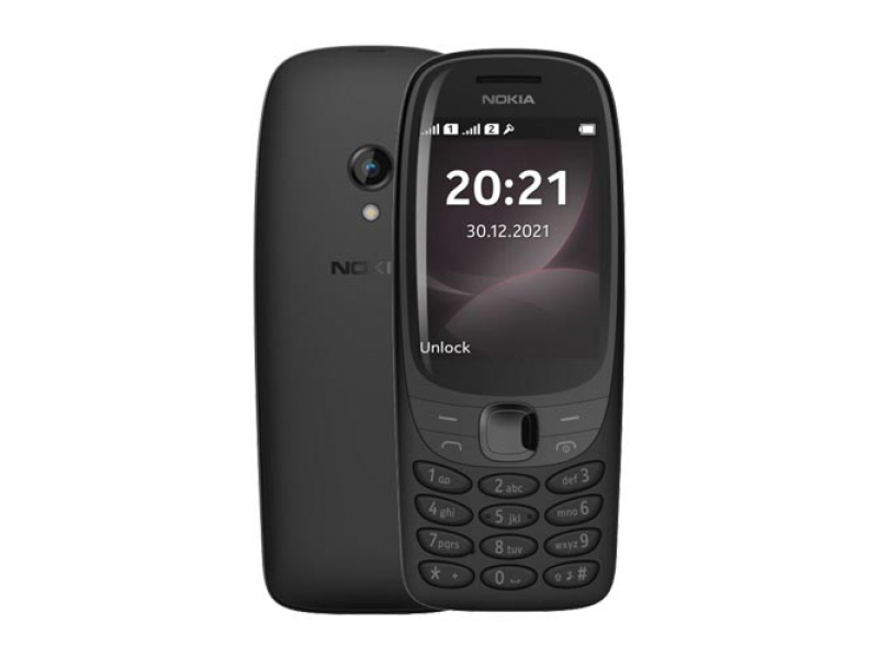 Nokia 6310 (2021) Dual SIM 8MB, Black - 16POSB01A09