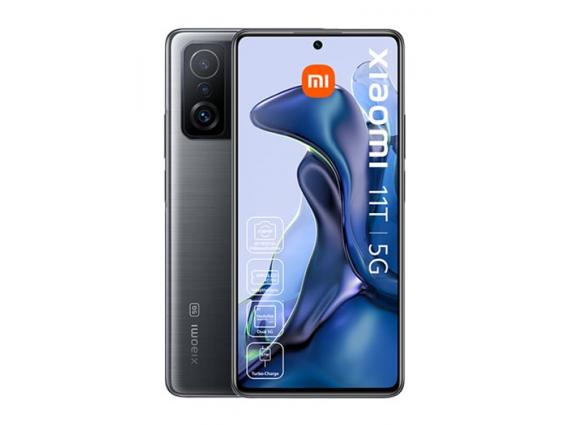 Xiaomi 11T 5G Dual SIM 128GB, Meteorite Grey - 0