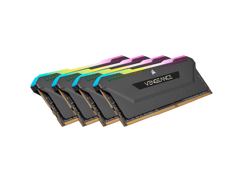 DDR4 32GB PC 3600 CL18 CORSAIR KIT (4x8GB) Vengeance RGB CMH32GX4M4D3600C18