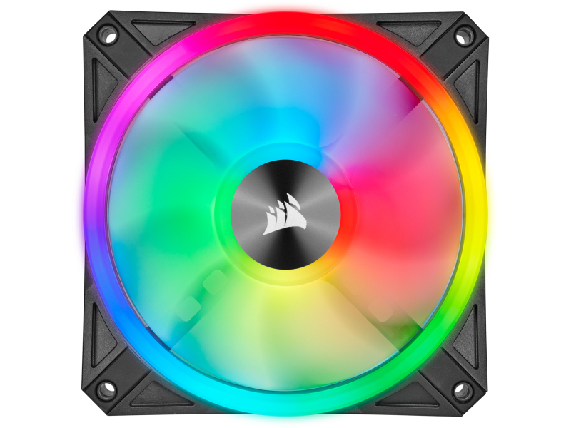 Lüfter CORSAIR 120*120*25 QL120 RGB Pro LED Fan, Single CO-9050097-WW