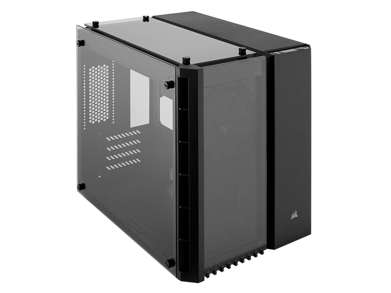 CORSAIR Micro ATX Crystal 280X Black (Tempered Glass) CC-9011134-WW