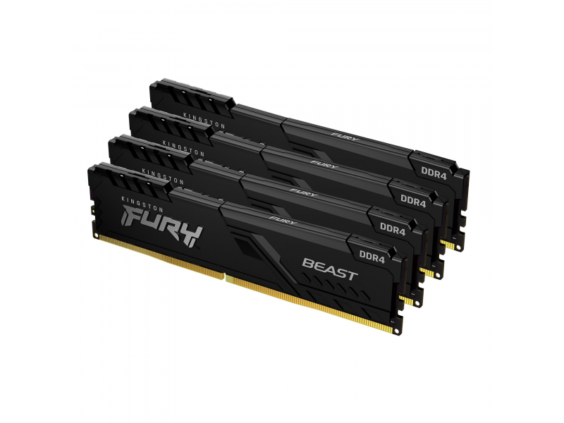 Kingston Fury Beast - DDR4 - 128 GB - DDR4 KF432C16BBK4/128