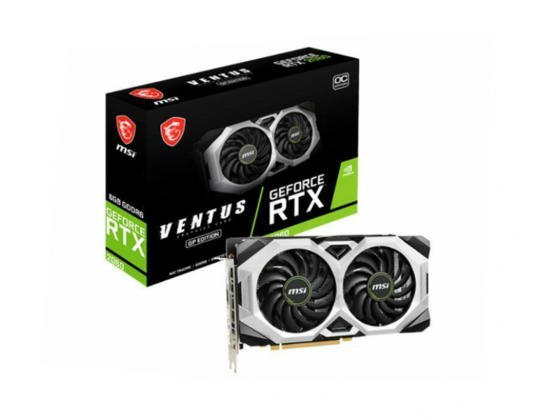 VGA MSI RTX 2060 VENTUS XS OC 6GB 1*HMDI/3*DP - V375-231R