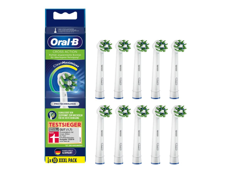 Oral-B CrossAction CleanMaximizer Aufsteckbürsten 10-Stk 80363168