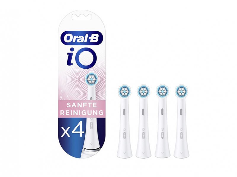 Oral-B iO Aufsteckbürsten iO Sanfte Reinigung 4 Stück 343622