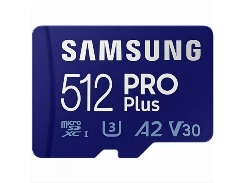 Samsung EFLASH SDXC Micro Card 512GB PRO Plus Class 10 - MB-MD512KA/EU