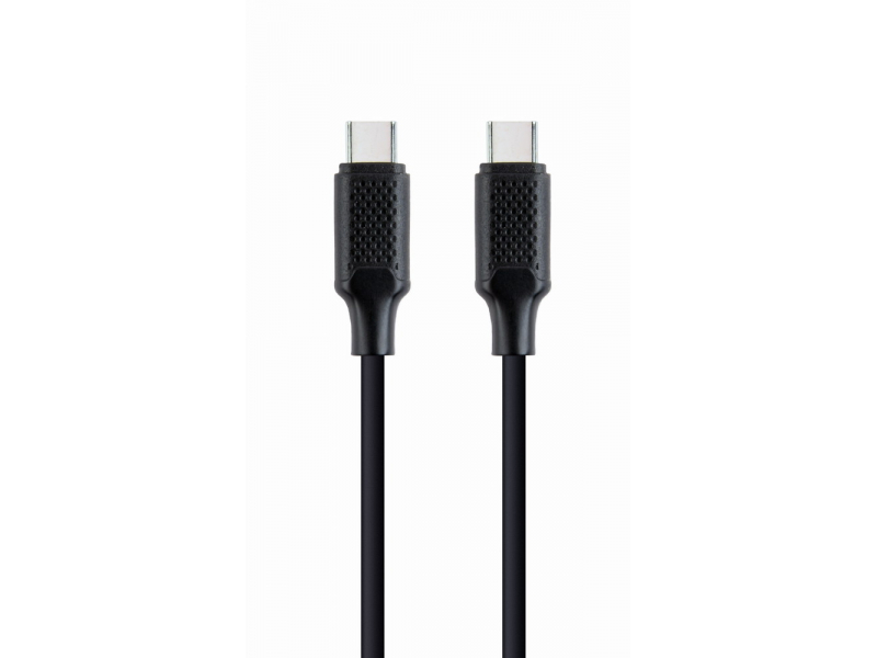 CableXpert USB 2.0 AM auf Type-C Kabel (CM/CM), PD 60W, CC-USB2-CMCM60-1.5M