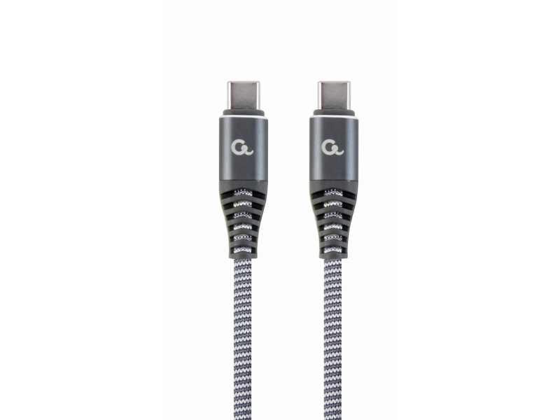 CableXpert USB 2.0 Type-C Kabel (CM/CM), PD 60W, CC-USB2B-CMCM60-1.5M